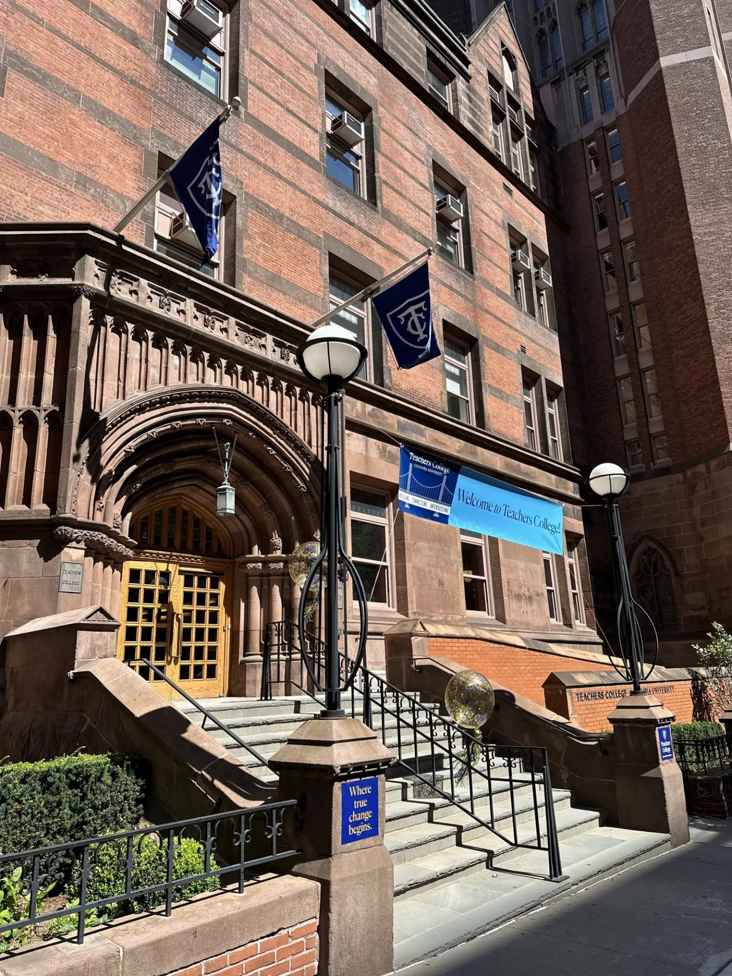 Teachers College.
